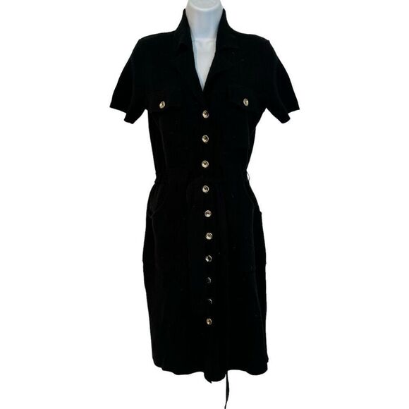 Leslie Fay Dresses & Skirts - Leslie Fay Black Midi Dress Women’s Size Small